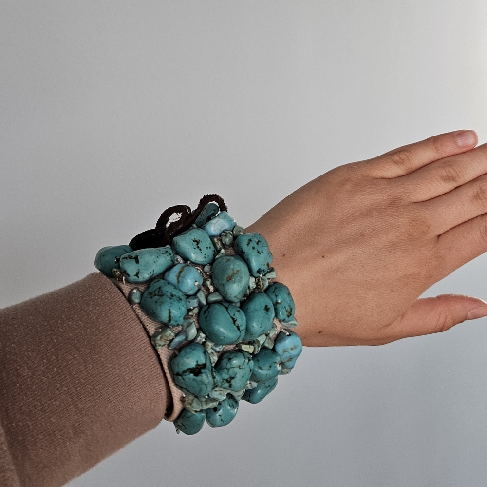 Turquoise Beaded Bracelet